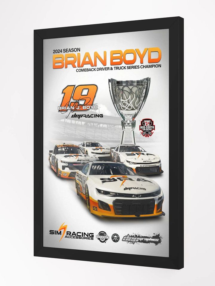 Brian Boyd Fleet Paints Framed Poster product image (4)