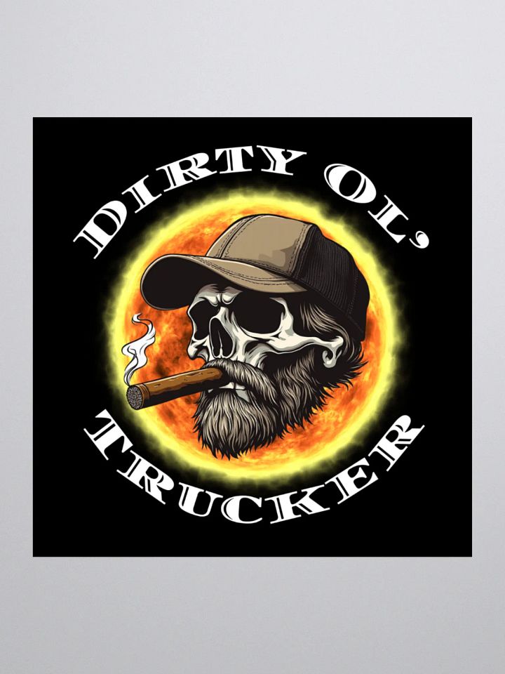 Dirty Ol' Trucker Stickers product image (2)