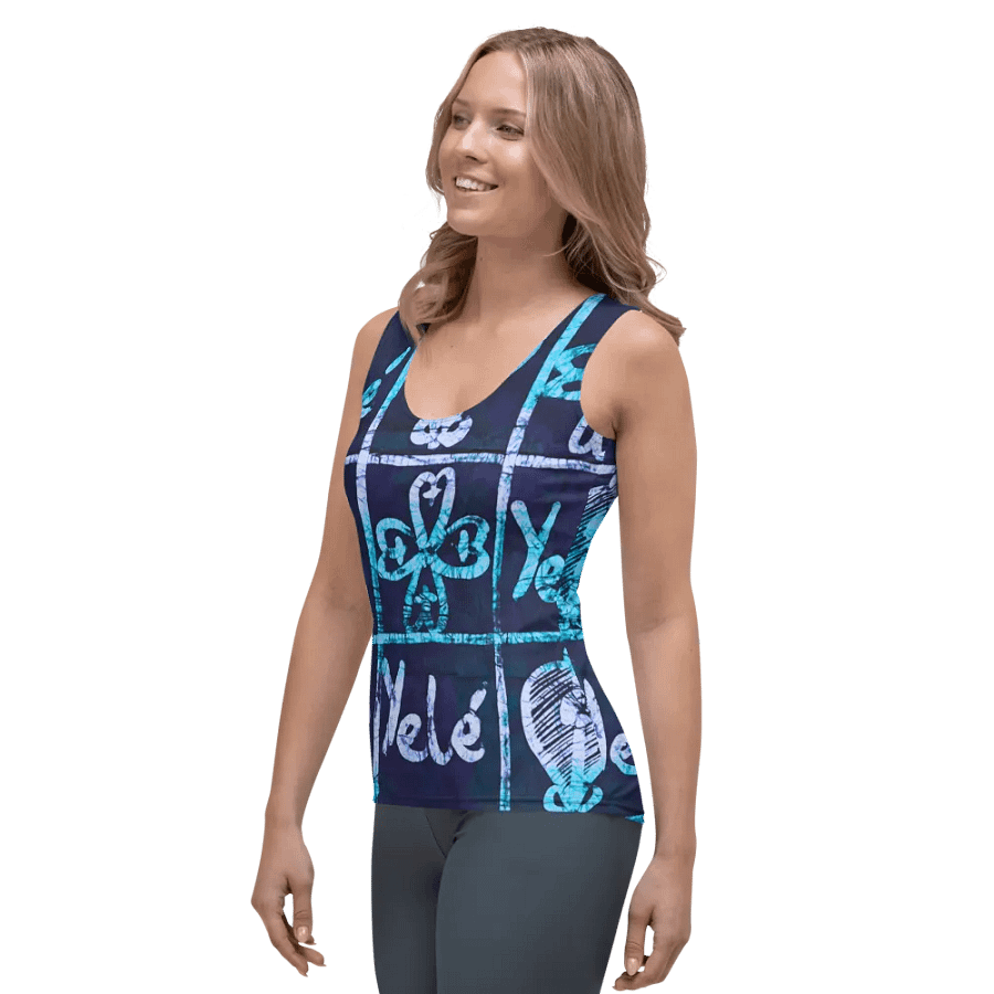 Power of Love Adire Women's Tank Top product image (3)