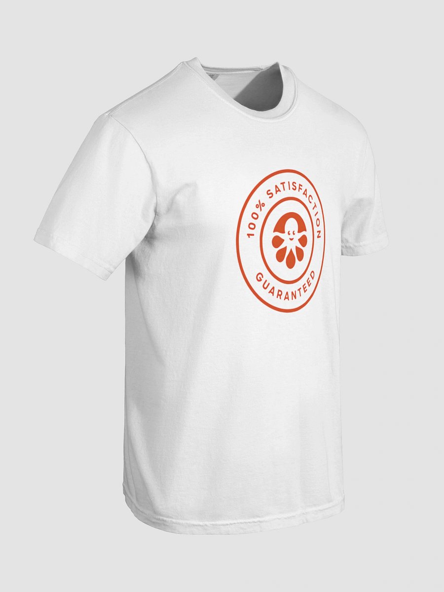 Satisfaction Guaranteed Floral Stamp T-Shirt product image (38)