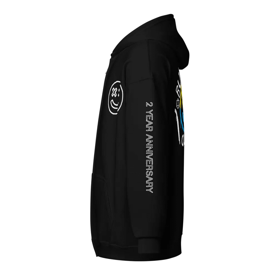 Buddies Club Zip Up Hoodie (Dark Mode) product image (4)