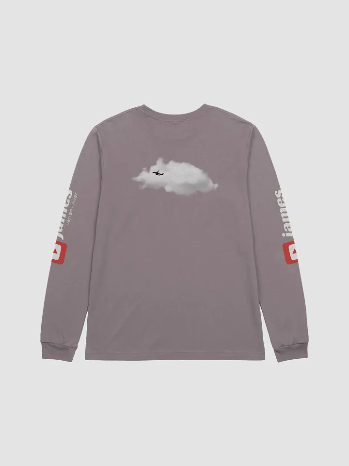 💤 First Class Pyjama Long Sleeve Top (Stone) - Two-Tone Blue Tailfin product image (2)
