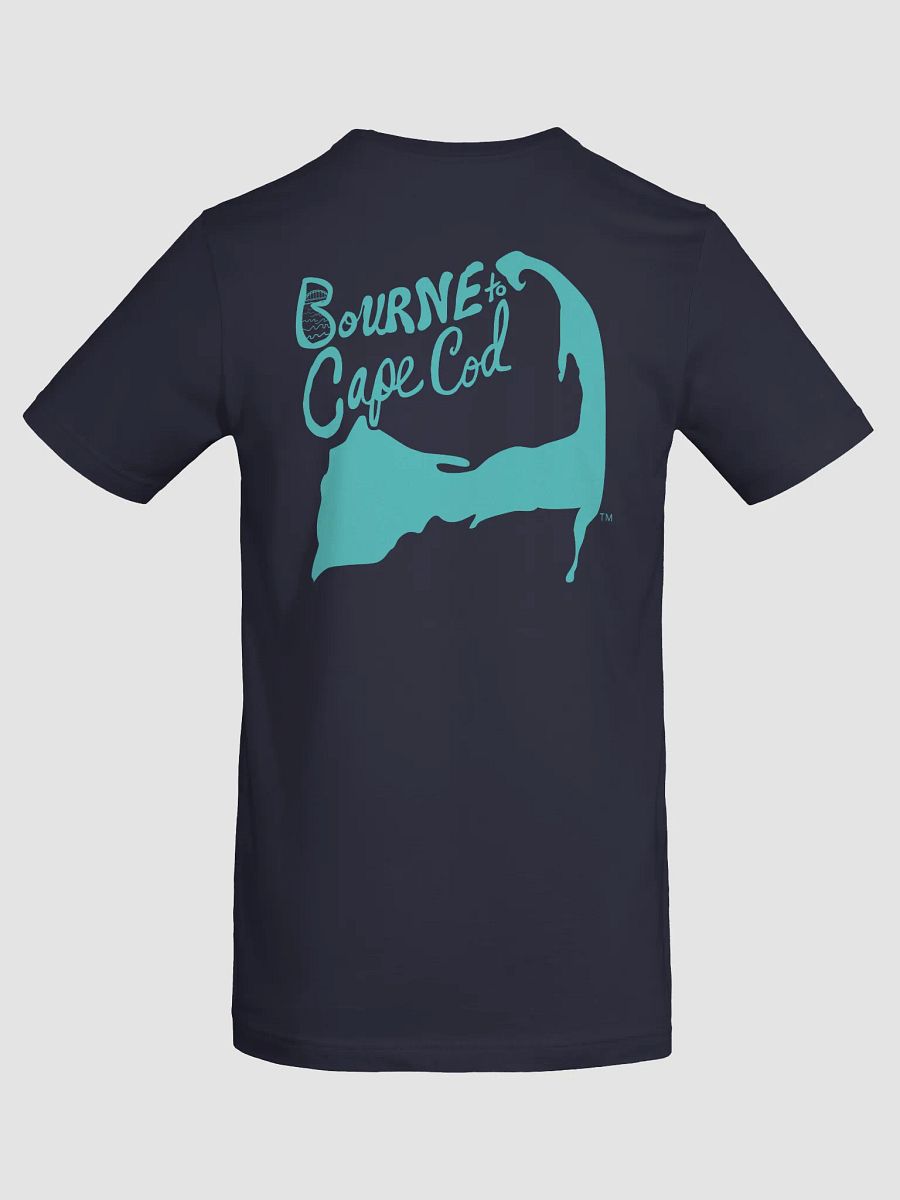 Men's | BOURNE to Cape Cod™ | Supersoft T-Shirt by Bella+Canvas | Deep Sky Blue Logo on Jewel Tone Colors product image (52)