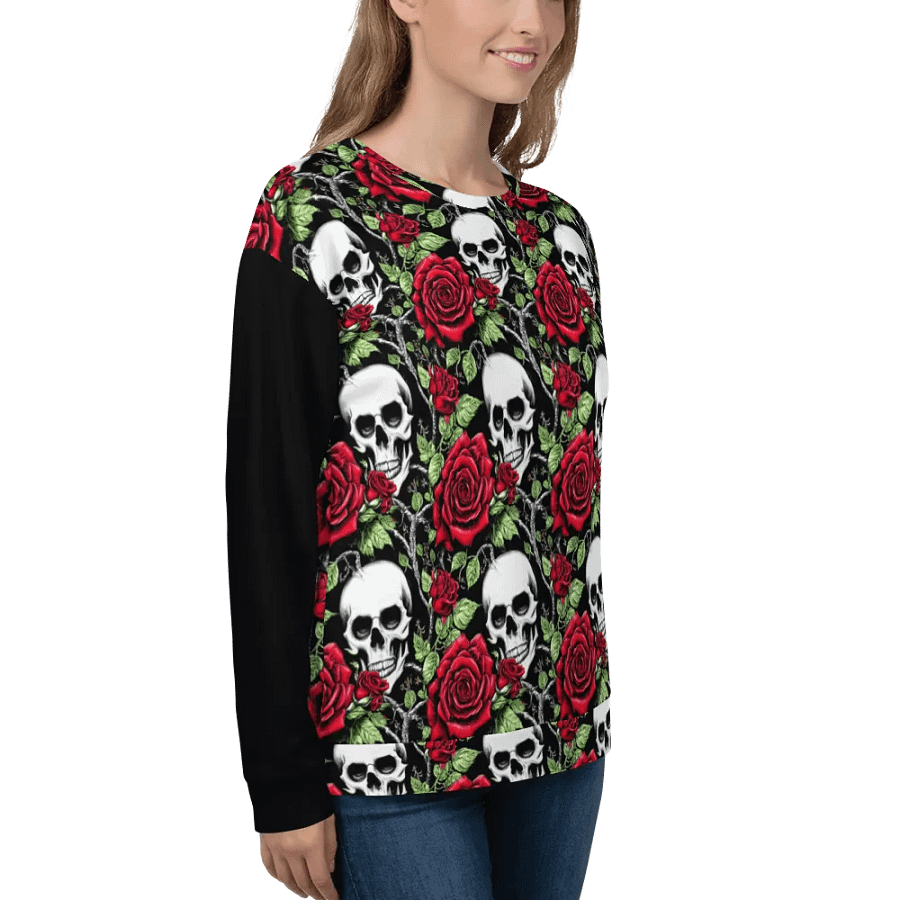 Skull & Roses Unisex Sweatshirt product image (12)