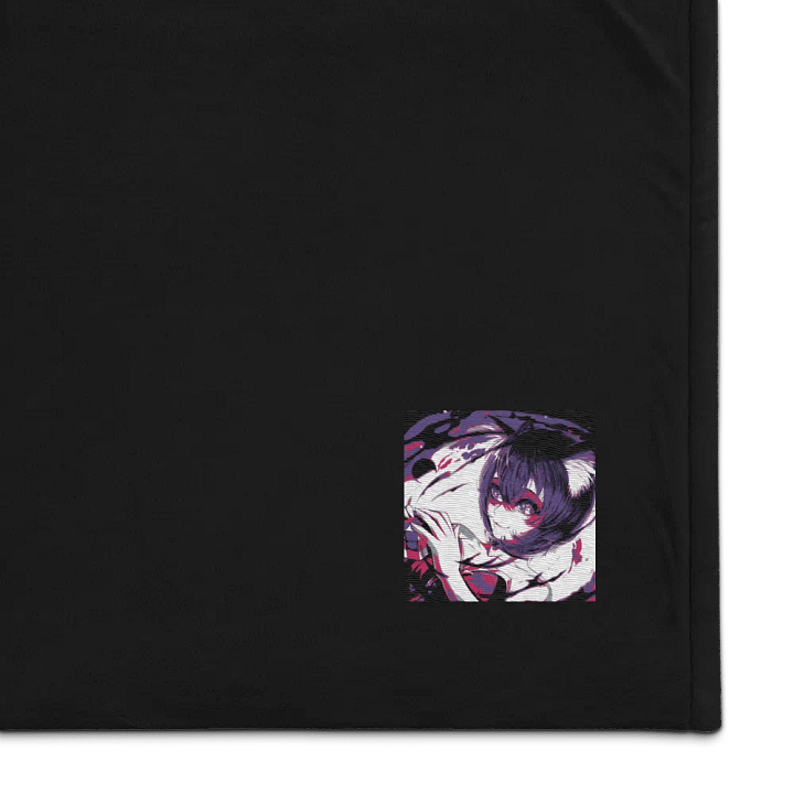 Neko Embroidered Sherpa Blanket product image (1)