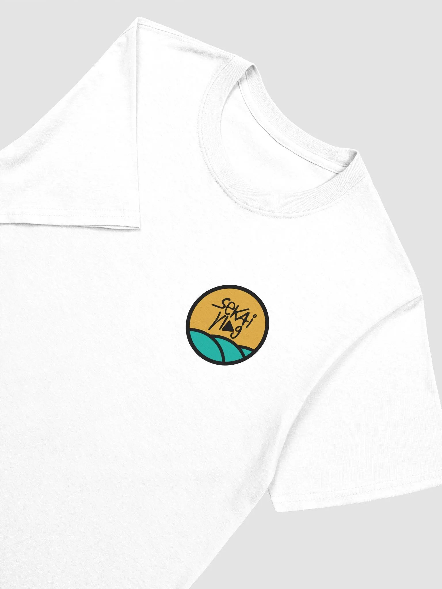 Sekaivlog - Camisa blanca con logo a color product image (2)