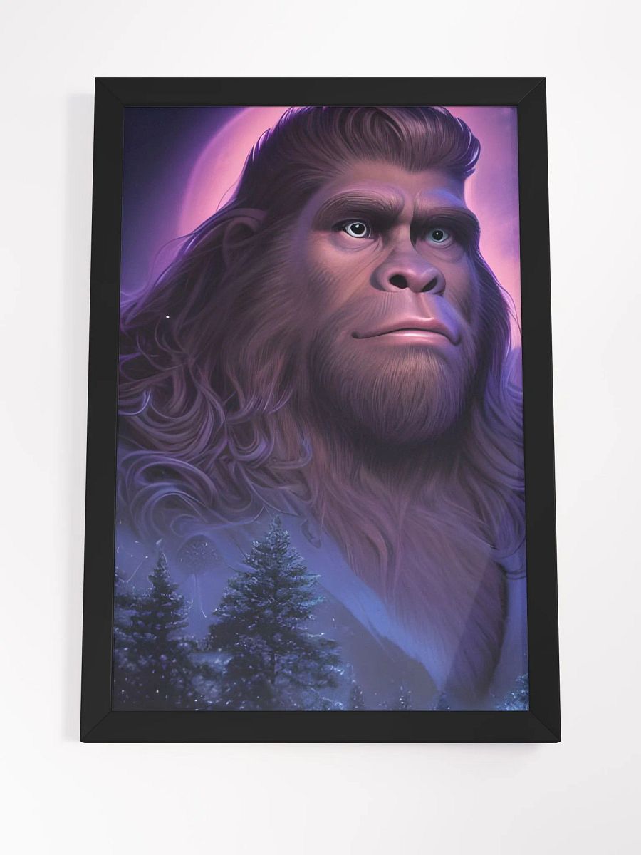 Mystical Bigfoot Wall art product image (20)