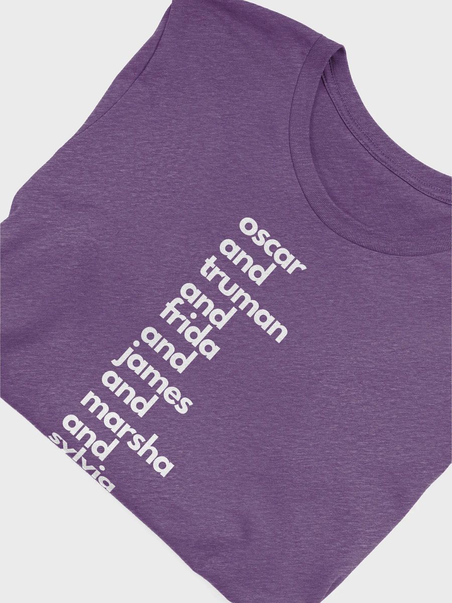 Queer Roll Call Tee product image (5)