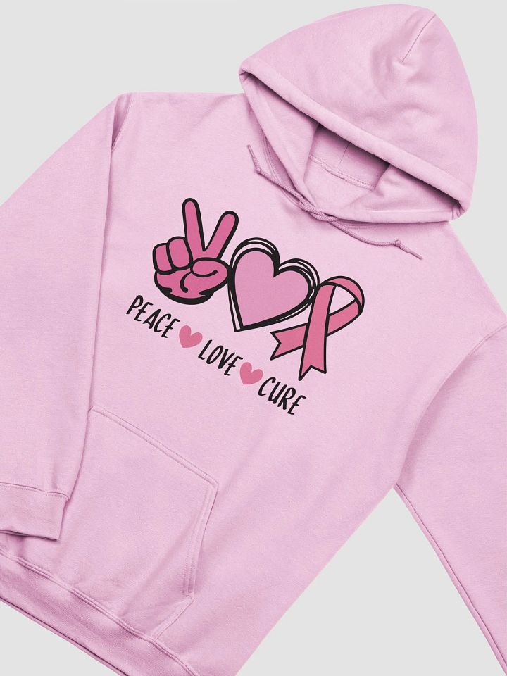 Peace, love and a cure postal workers HOODIE product image (2)