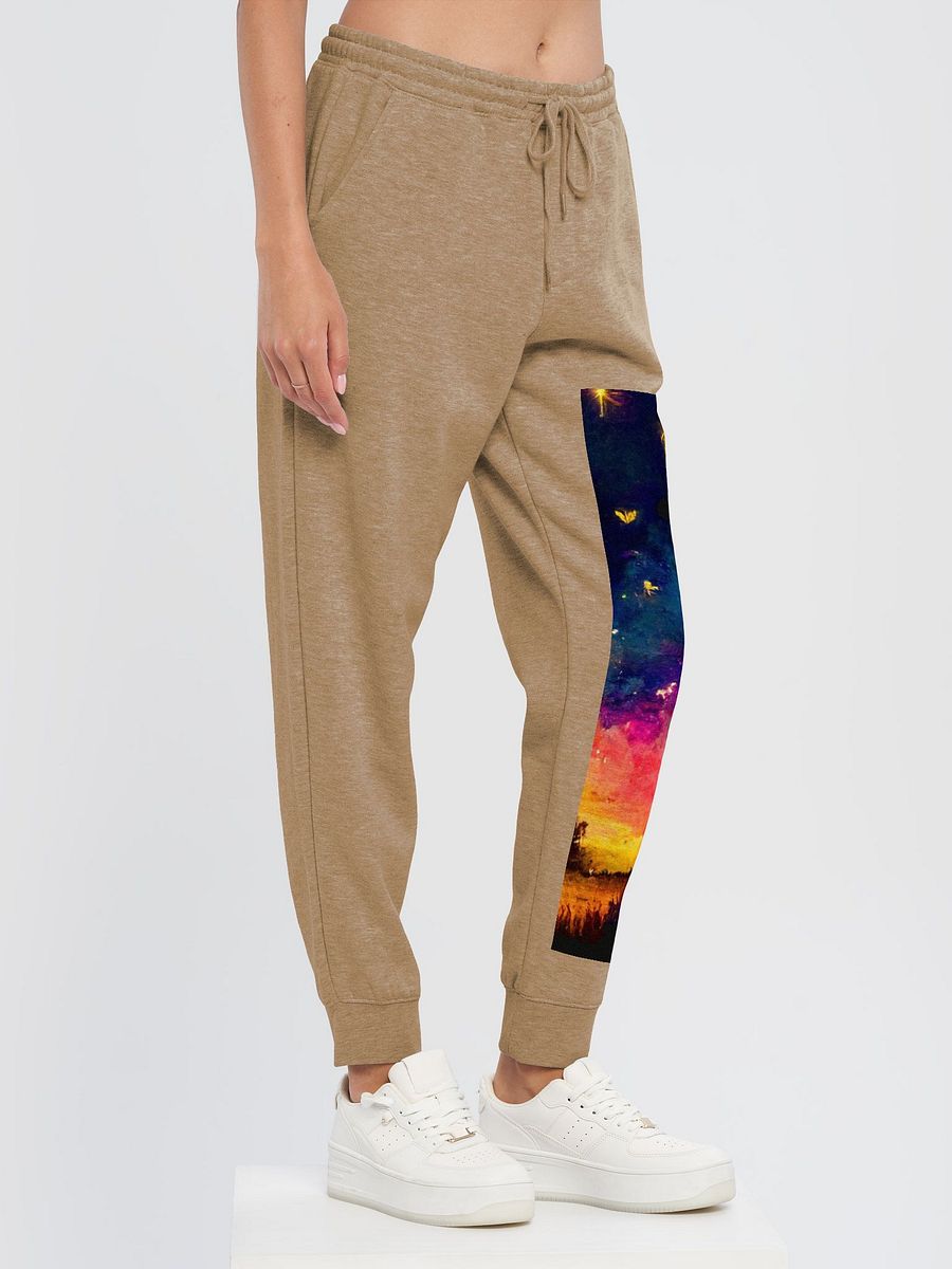 Starry Night Sky Fleece Joggers product image (3)