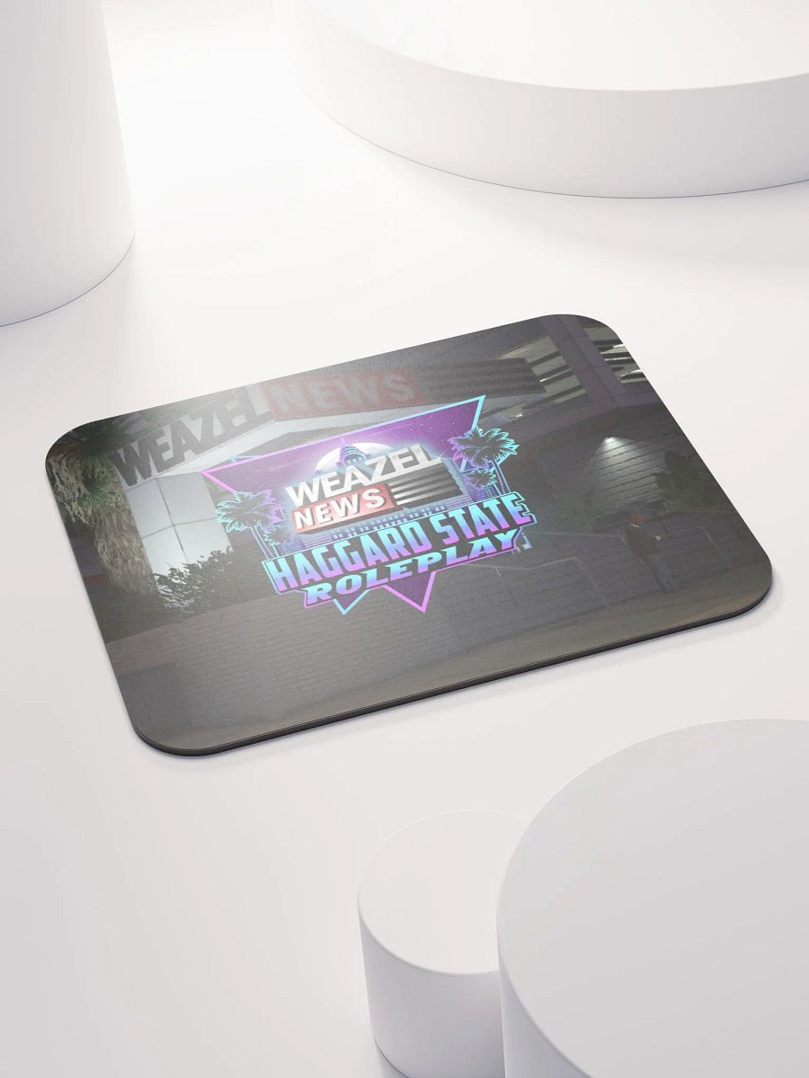 Weazel News HSRP Mousepad product image (4)