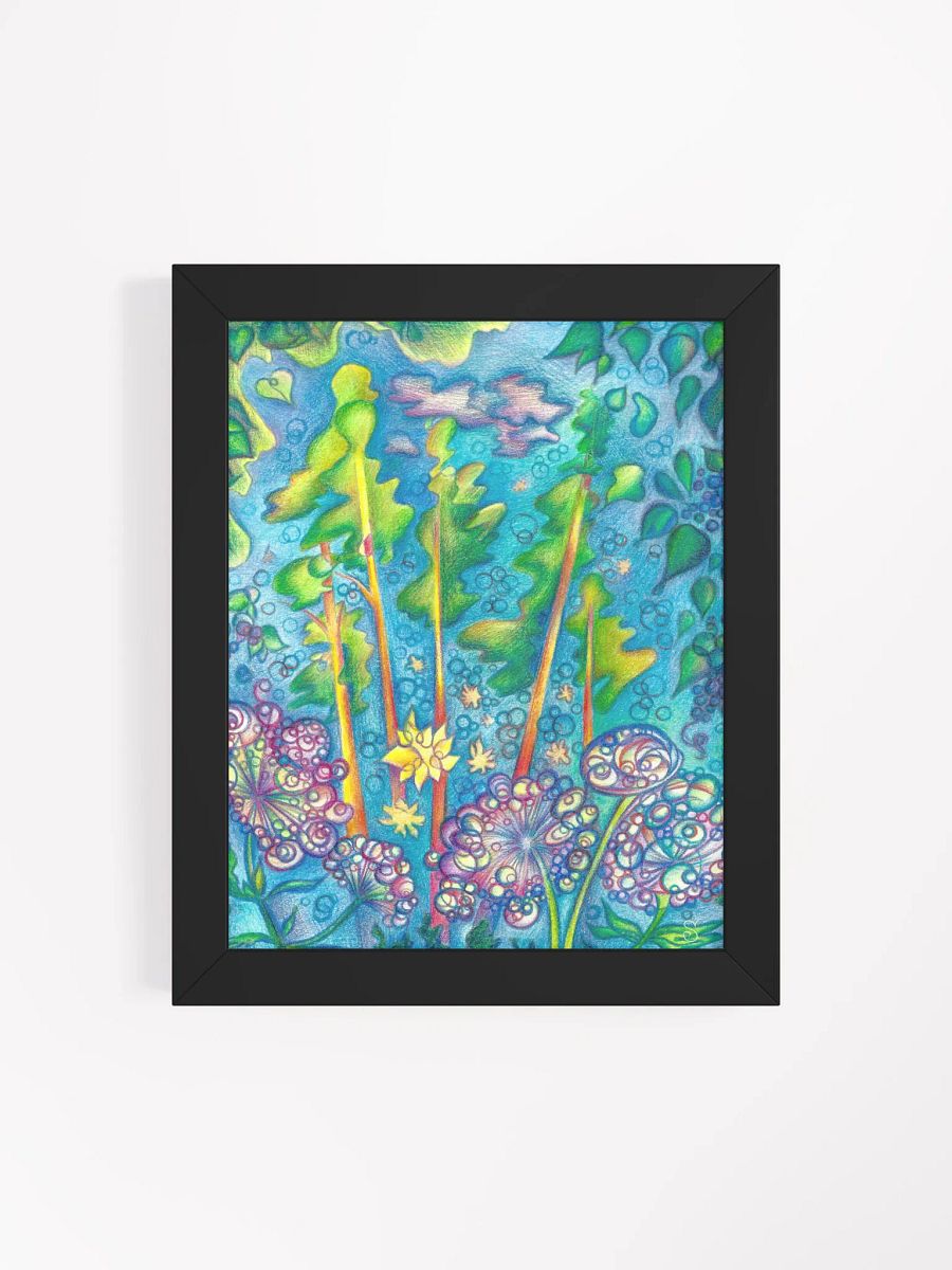 Vibrant Ayous Wood Framed Matte Poster product image (11)