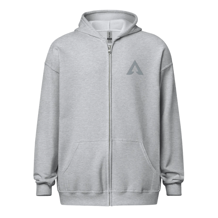 Zip Hoodie - Stealth logo (Embroidered) product image (1)