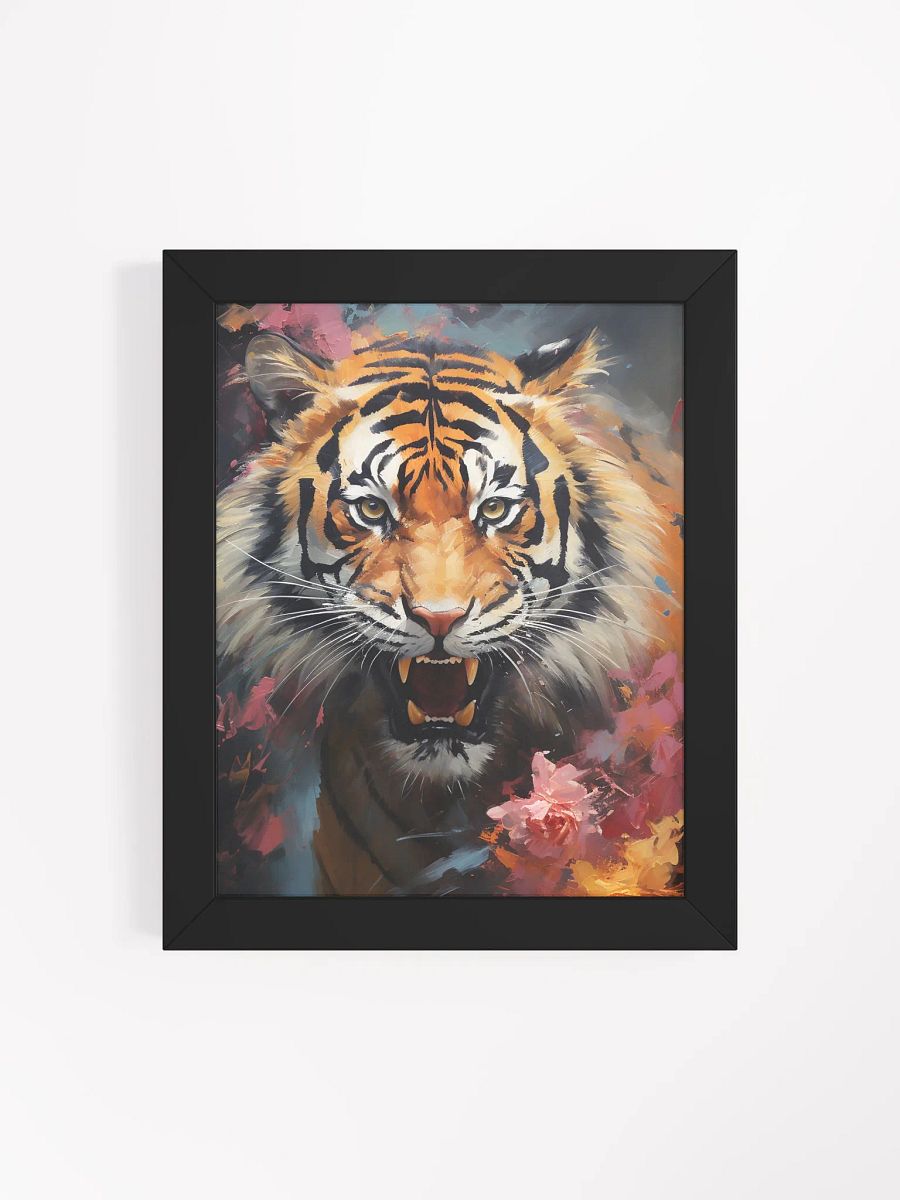 Intense Tiger's Gaze Framed Poster product image (7)