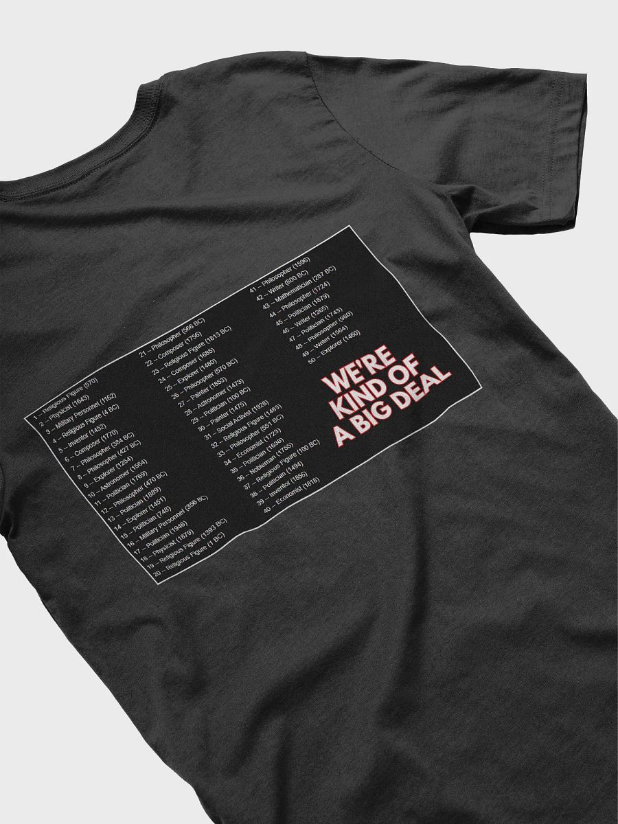 hugequiz "We're Kind Of A Big Deal" T-Shirt product image (4)