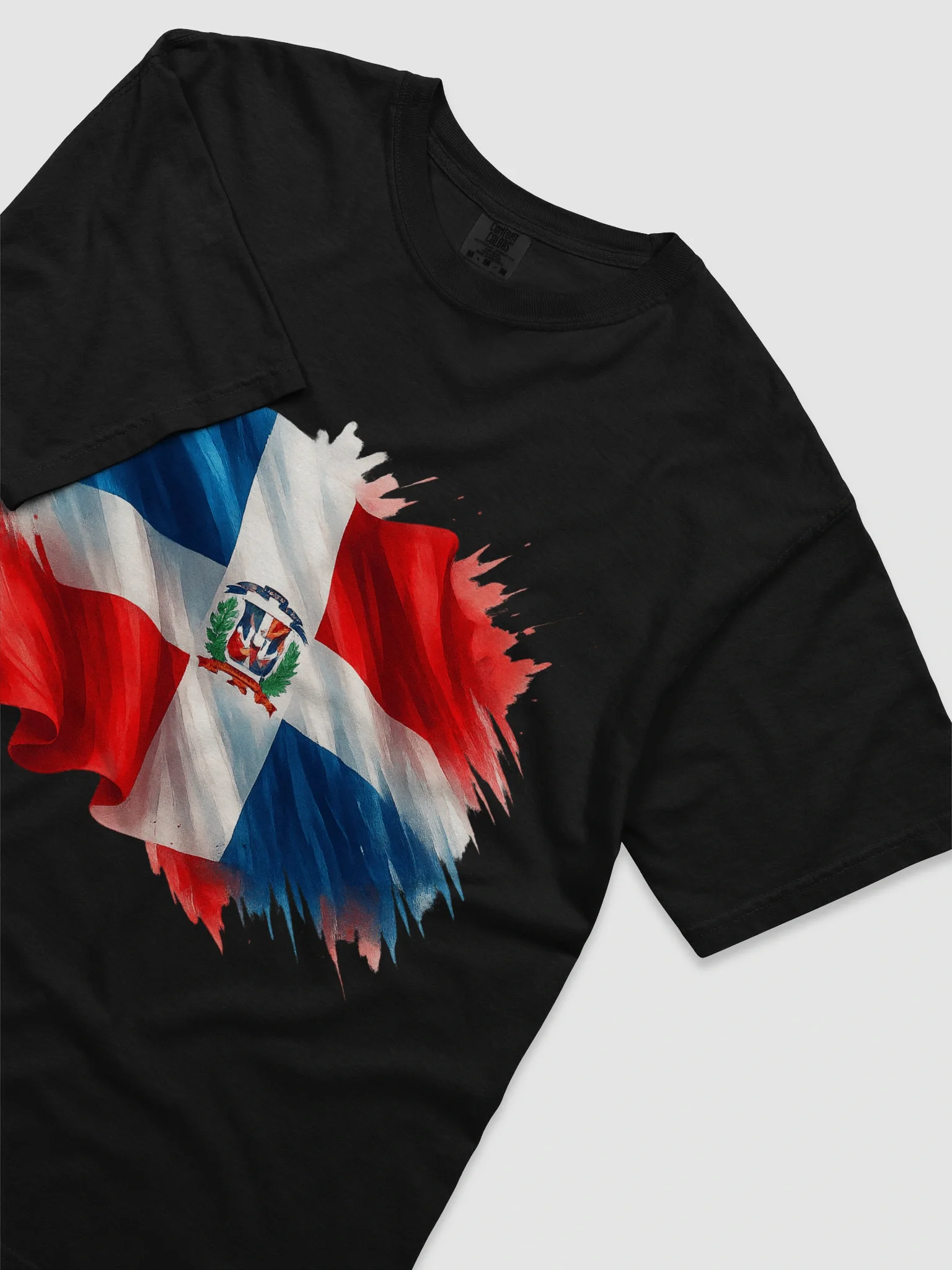Dominican Republic Flag Artistic T-Shirt product image (27)