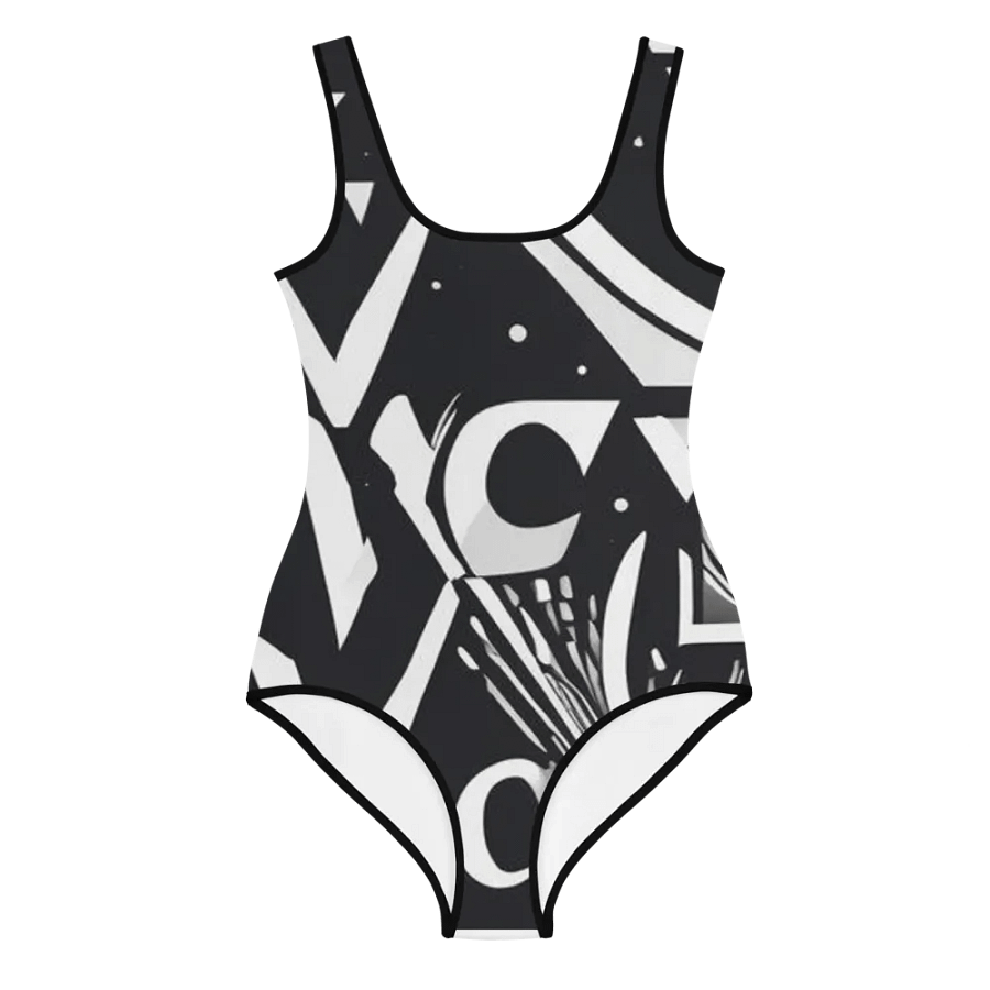 Vibrant Vortex Youth Swimsuit product image (1)