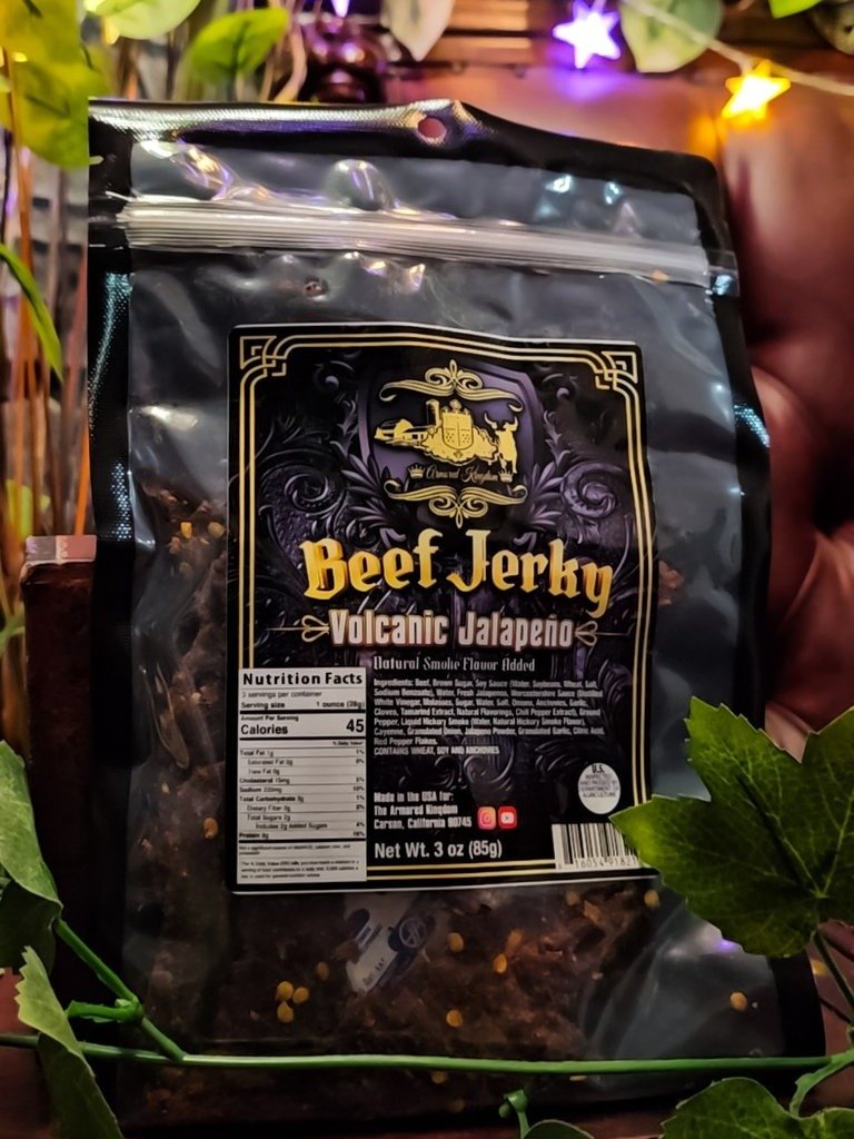 The Armored Kingdom Volcanic Jalapeño Jerky product image (6)