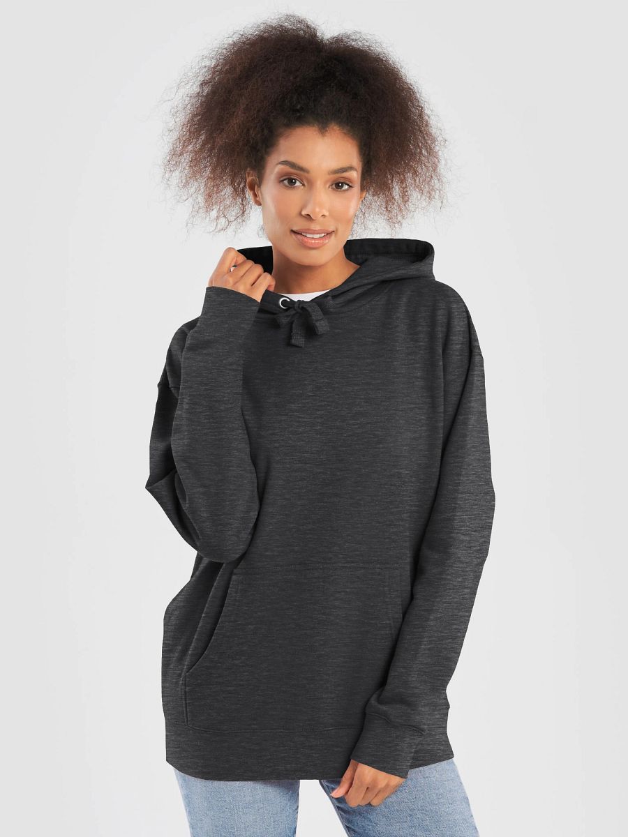 Plain Color Charcoal Heather Hoodie product image (1)