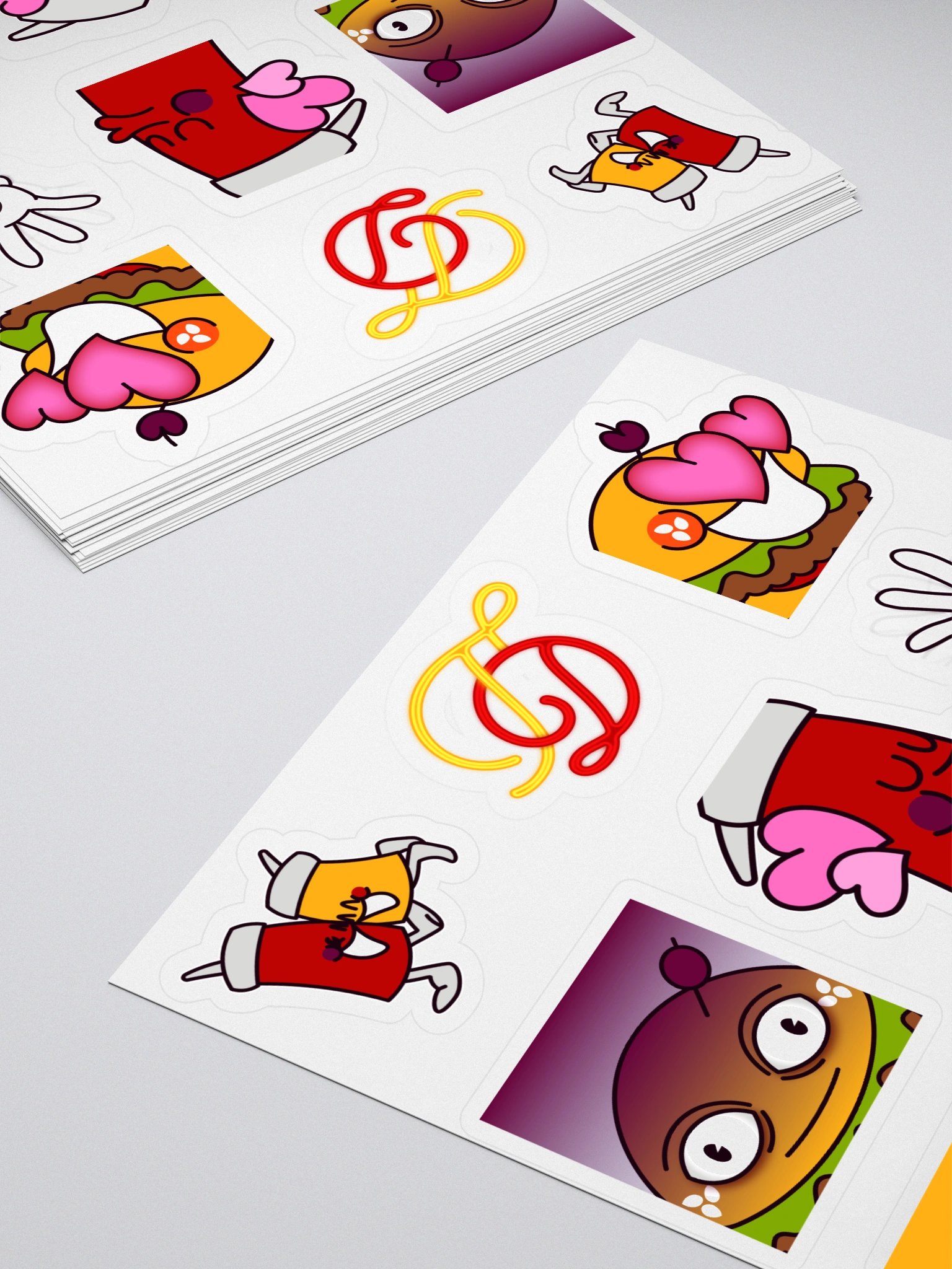 Emote Sticker Sheet product image (4)
