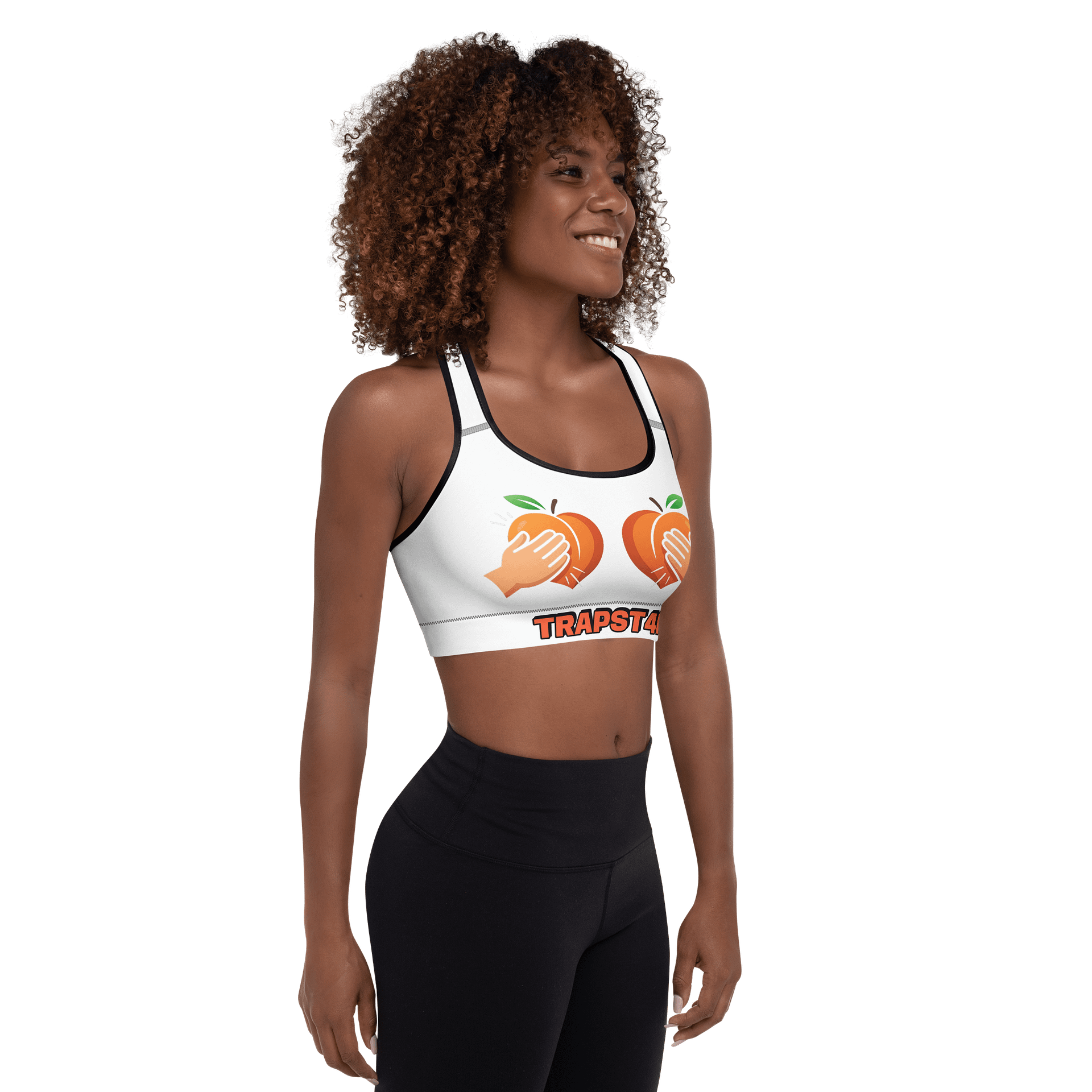 TRAPST4R PEACH SMACK SPORT BRA product image (3)