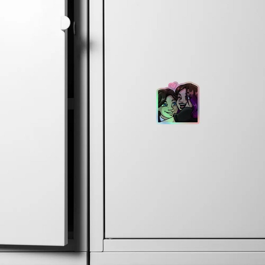 Embrace Love Holographic Sticker product image (6)