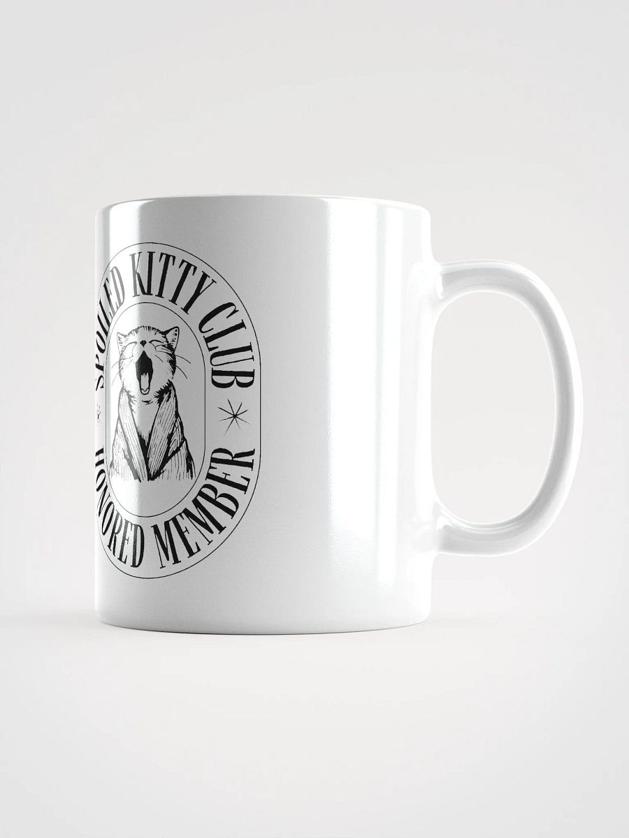 Spoiled Kitty Club White Glossy Mug product image (3)