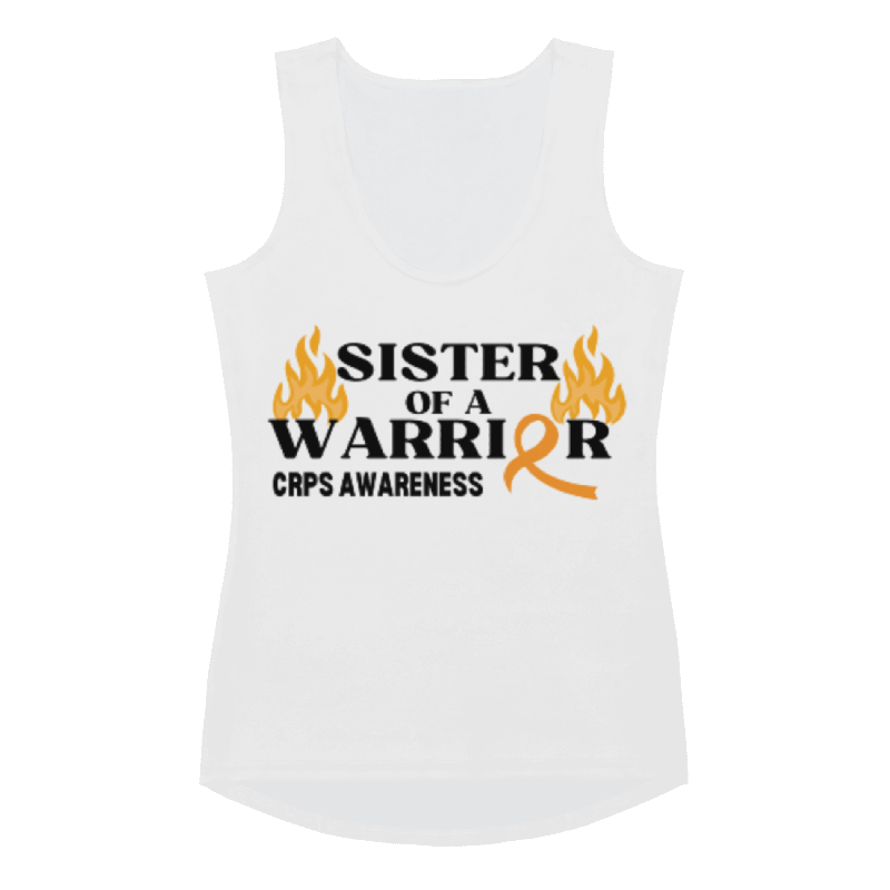 SISTER of a Warrior CRPS Awareness Tank Top (Women's) product image (1)