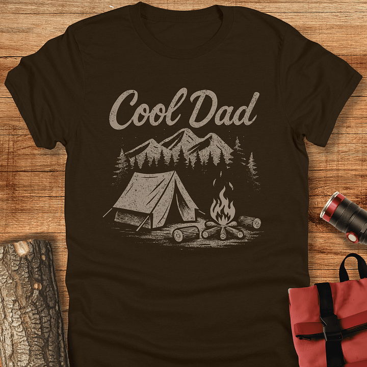Cool dad, Camping t-shirt, Father's day product image (1)
