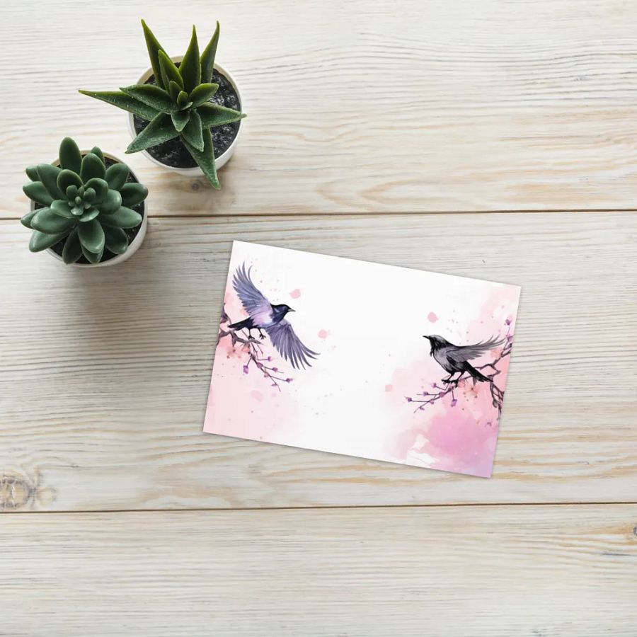 All-Occasion Greeting Card: Two Crows product image (7)