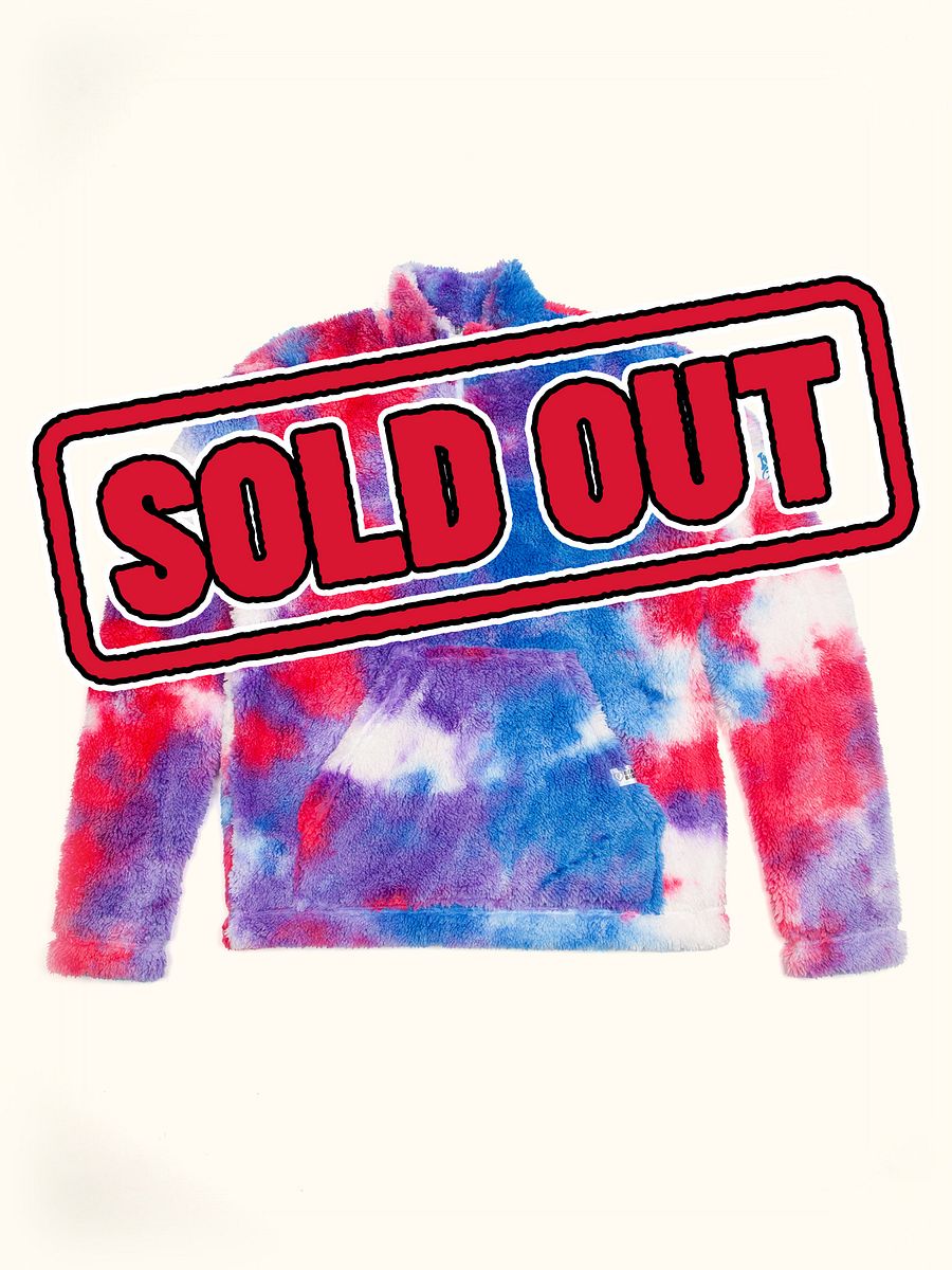 Keep Going Tie Dye Fleece - Quarter Zip product image (1)