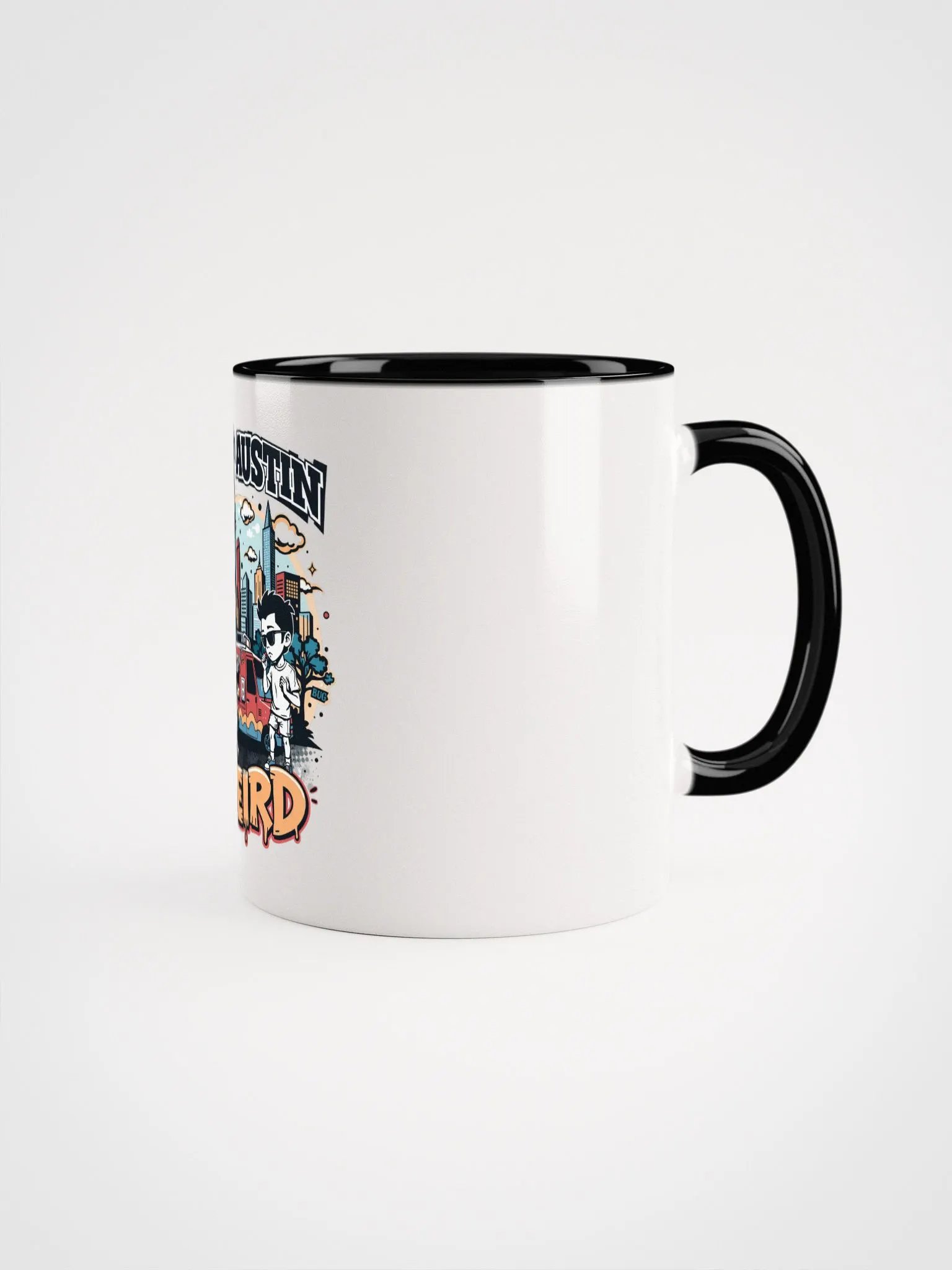 Keep Austin Weird Music Duo Ceramic Mug product image (8)