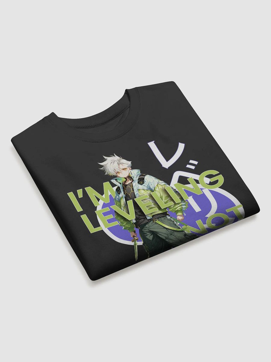 I'm Leveling not failing male character anime style Sweatshirt product image (3)