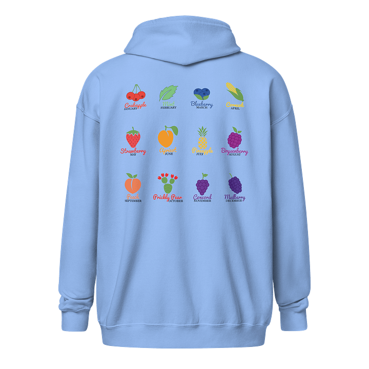 Jelly of the Month Club Zip-up Hoodie product image (4)