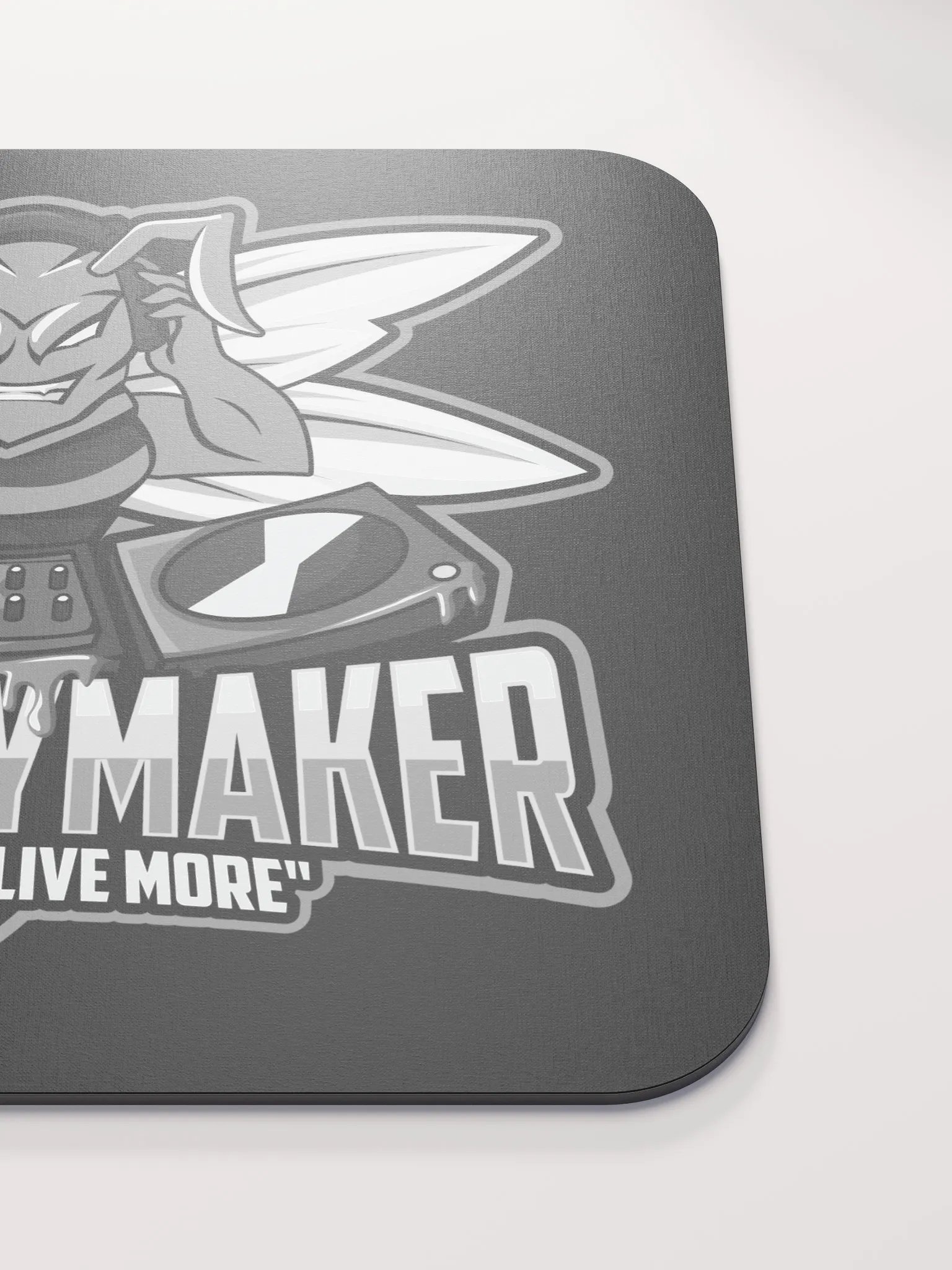 Black & White Logo Classic Mouse Pad product image (5)