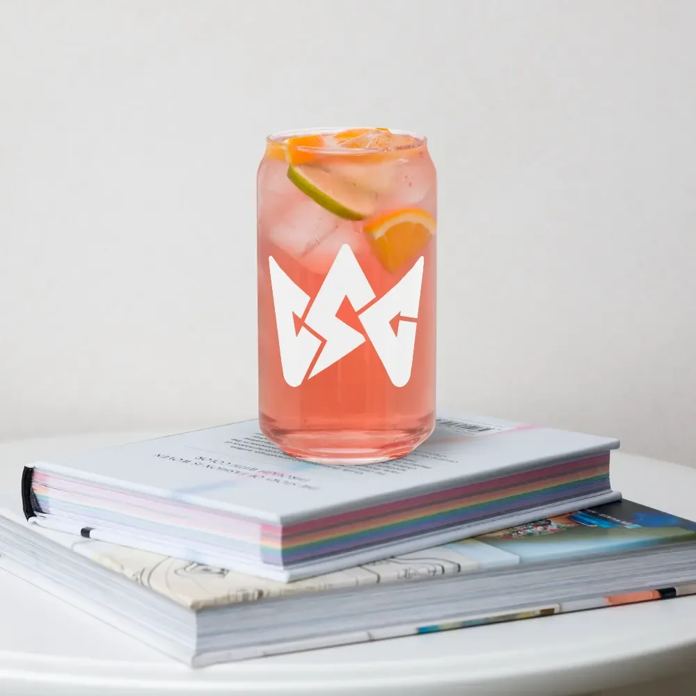CSG Can Glass 16oz - White Logo product image (4)