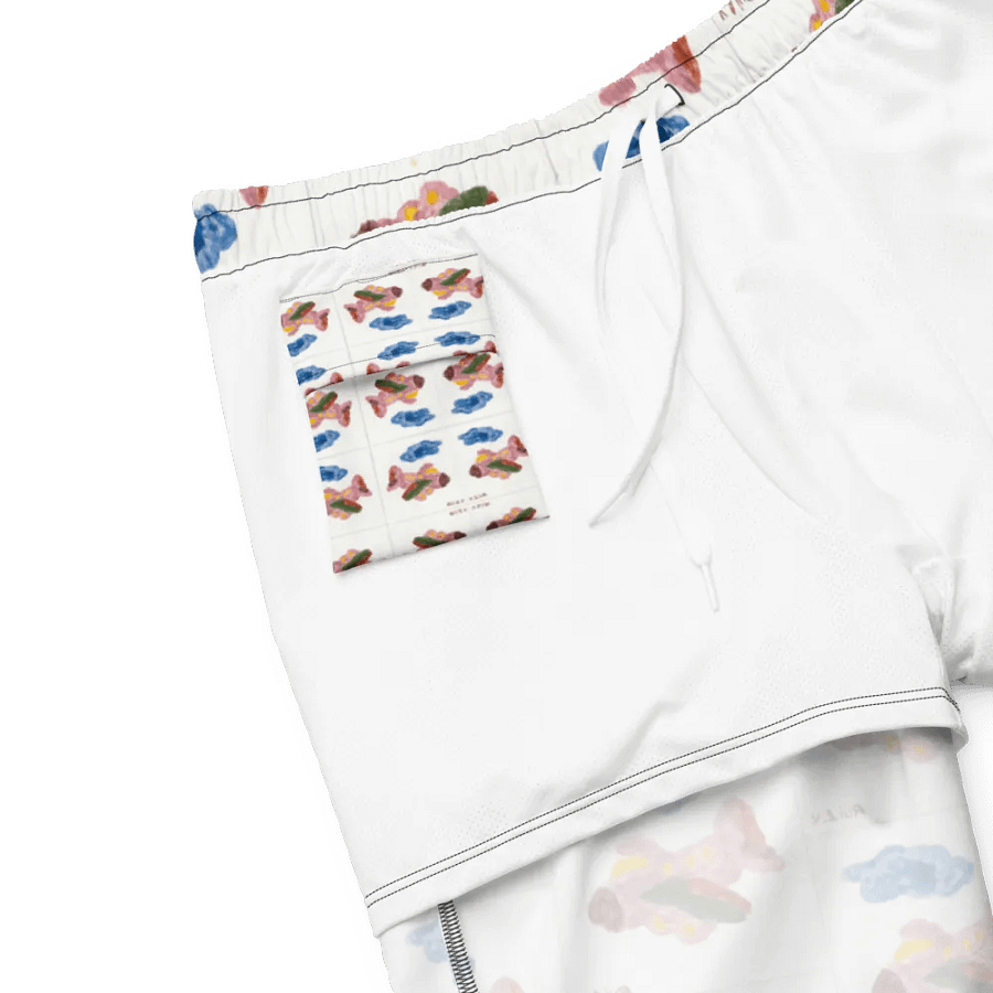 Kid Airplane (All-Over Print Swim Trunks) product image (4)