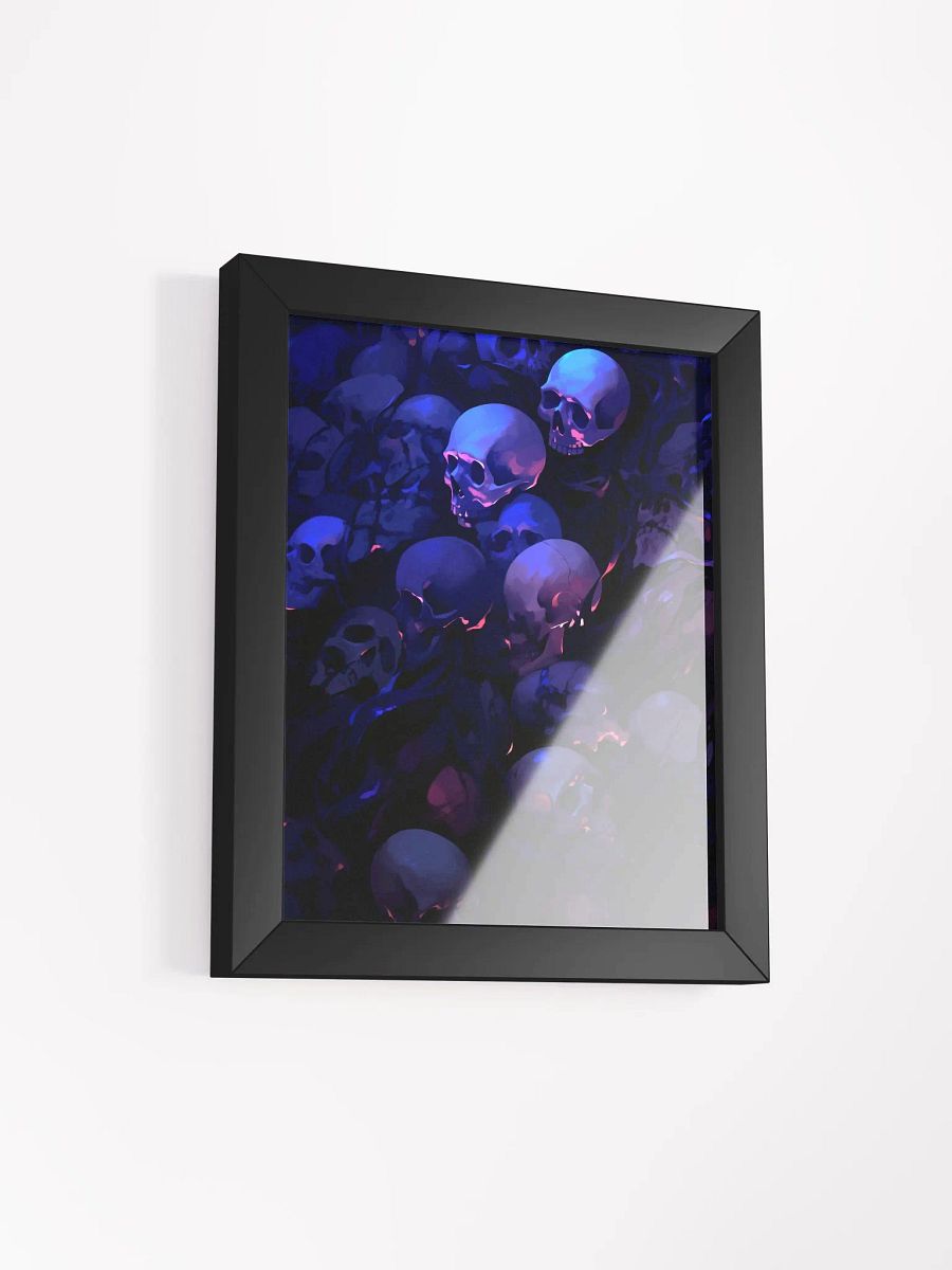 Framed Ethereal Skull Pile Poster product image (30)