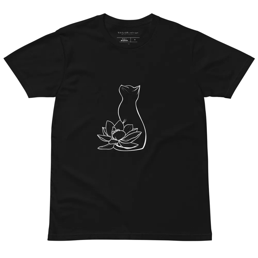 Water Lily Cat Supreme Comfort Classic T-Shirt product image (2)
