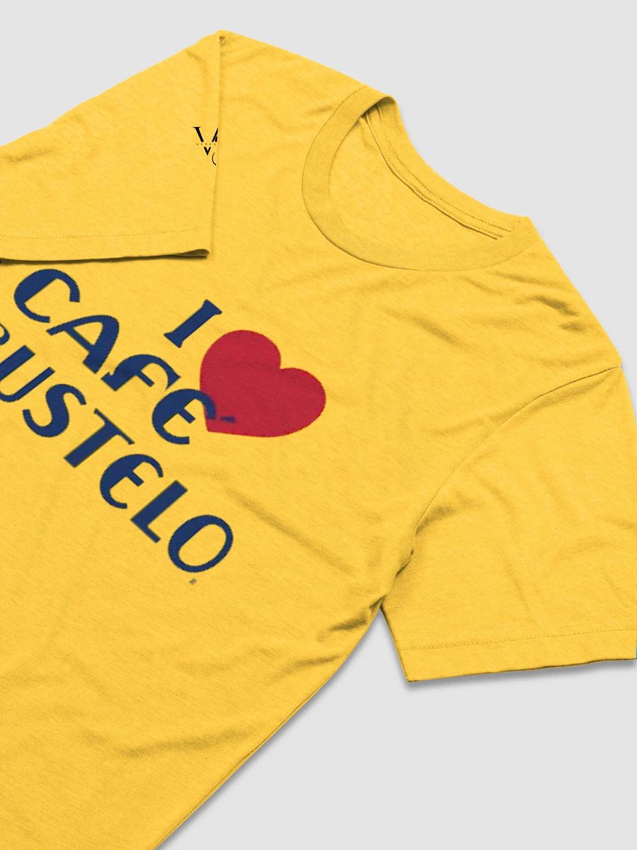 Vibrant Fusion Short Sleeve I ♥️ cafe bustelo Tee product image (3)