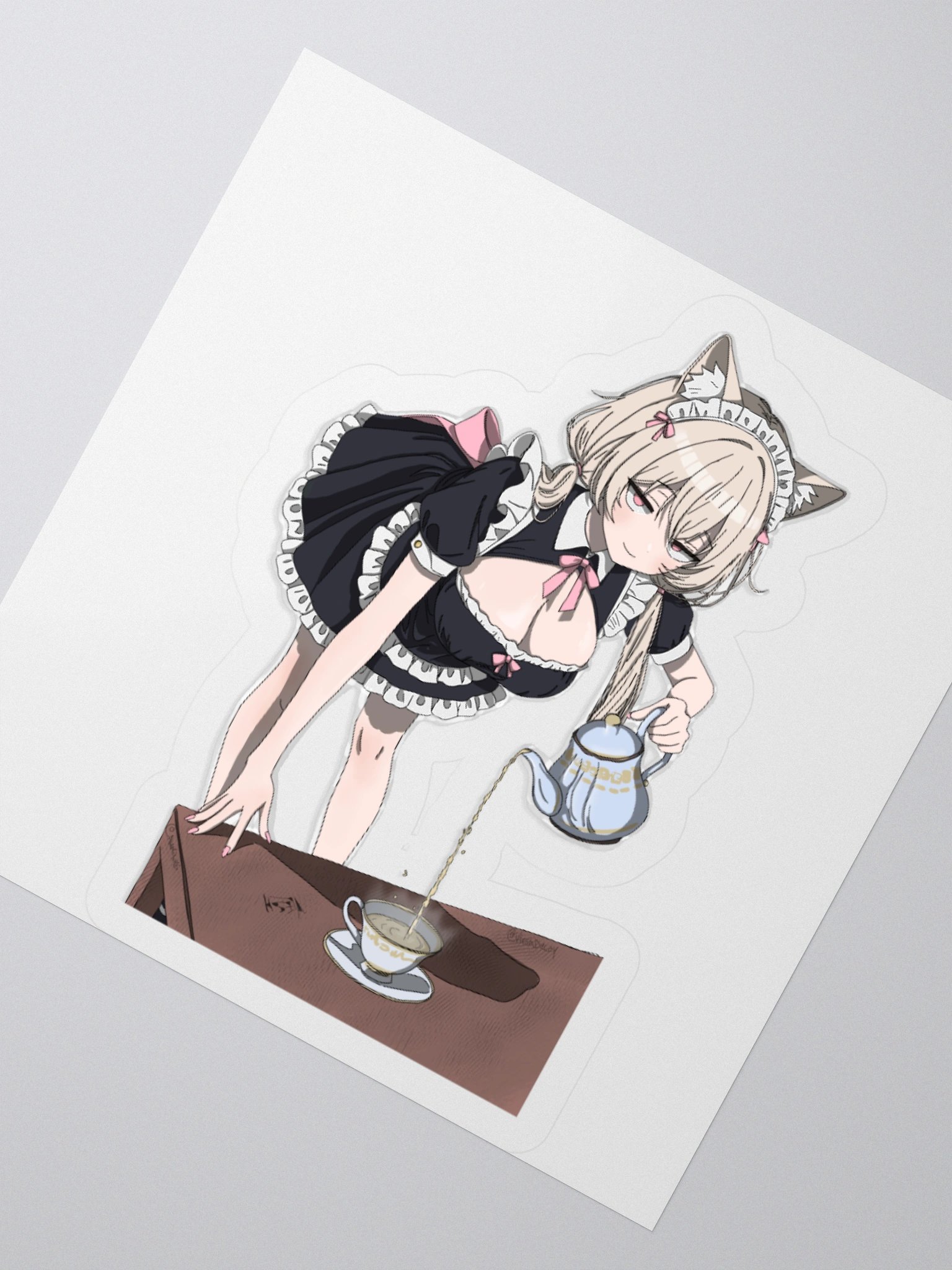 "Tea" Is Served Sticker product image (6)