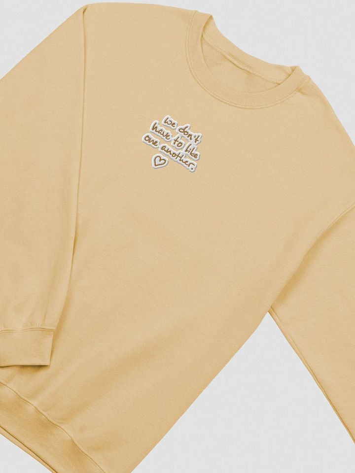 ONE ANOTHER (brass bubble design) embroidered crewneck product image (1)