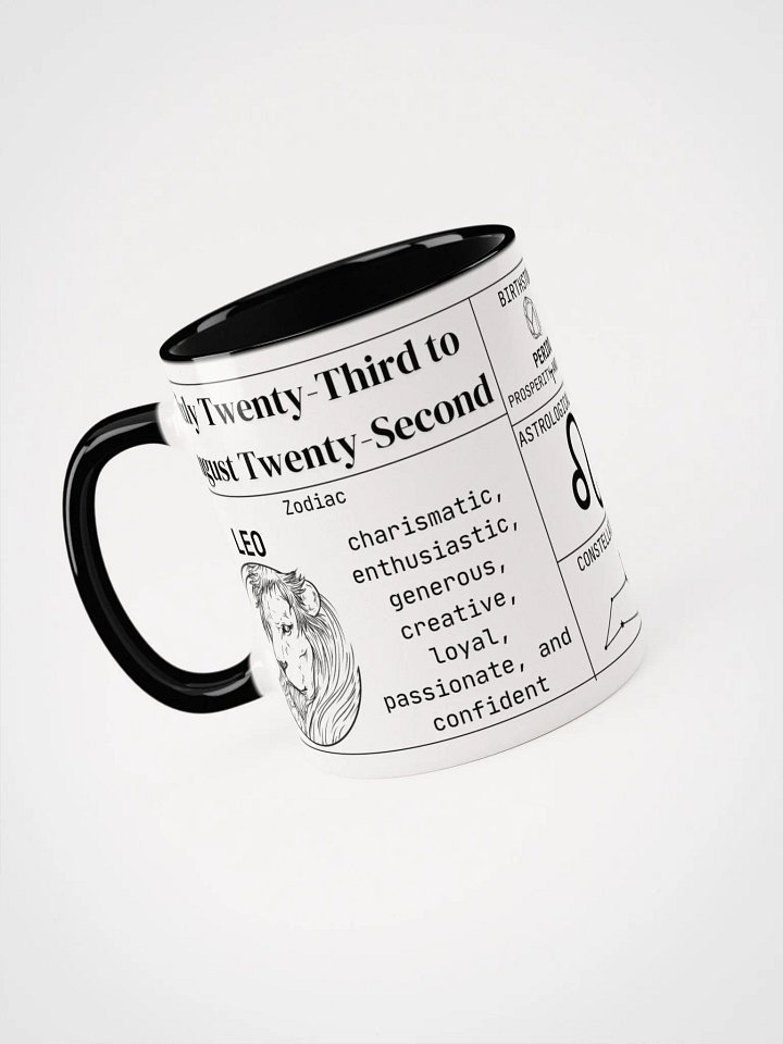 Leo Zodiac Ceramic Mug product image (1)