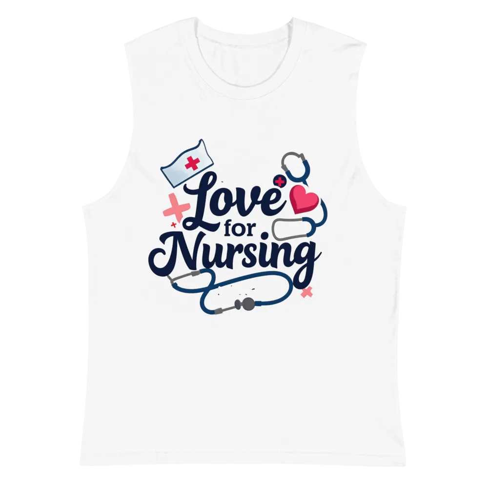 Nurse Love Muscle Tank product image (2)