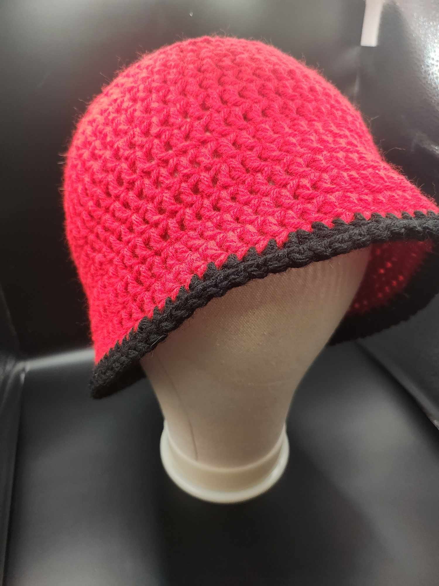 Bucket Hat (Red/Black) product image (1)