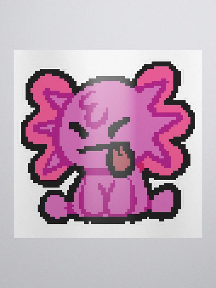 Pitchfork the Plushie | Kiss-Cut Sticker product image (1)