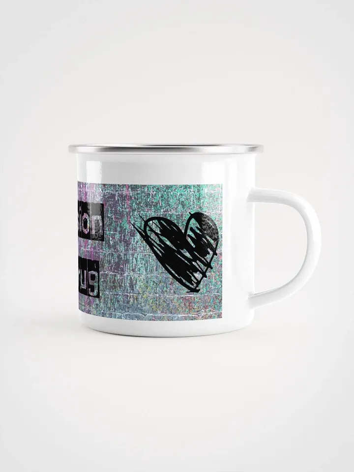 Compassion Chronicles Enamel Camping Mug product image (1)