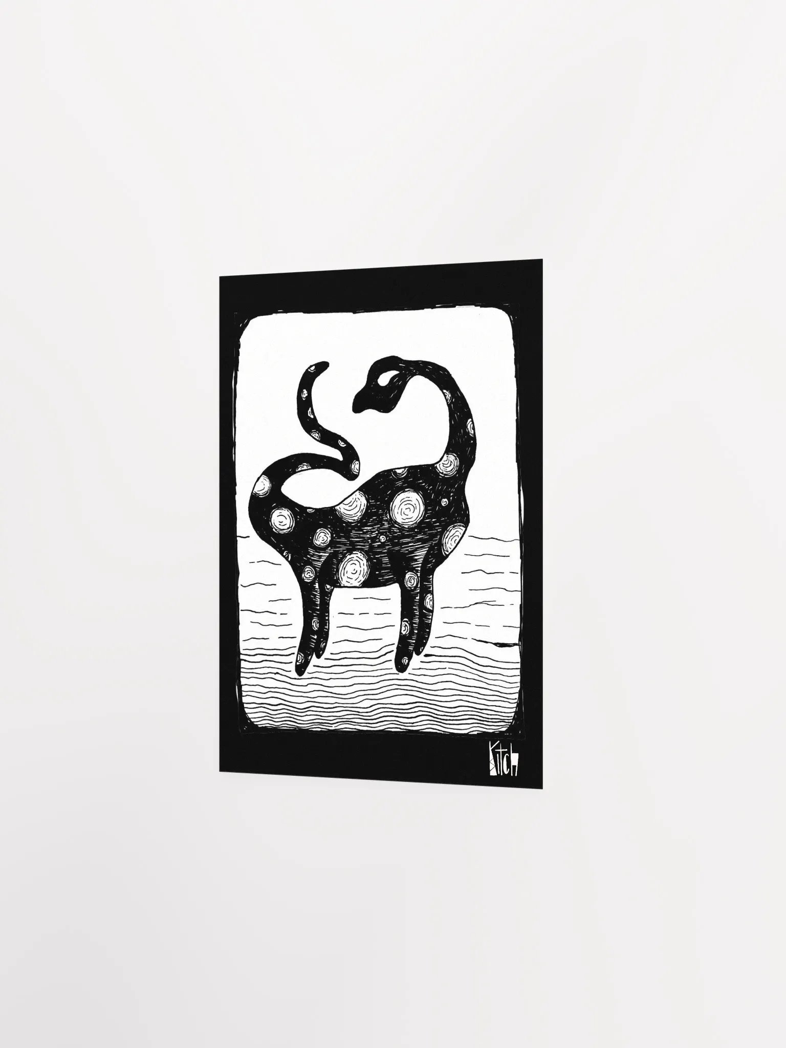 The Loch Ness Monster Art Print product image (3)