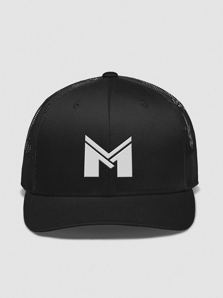 QSHW MULDOONYY EMBROIDERED LOGO RETRO TRUCKER HAT product image (1)