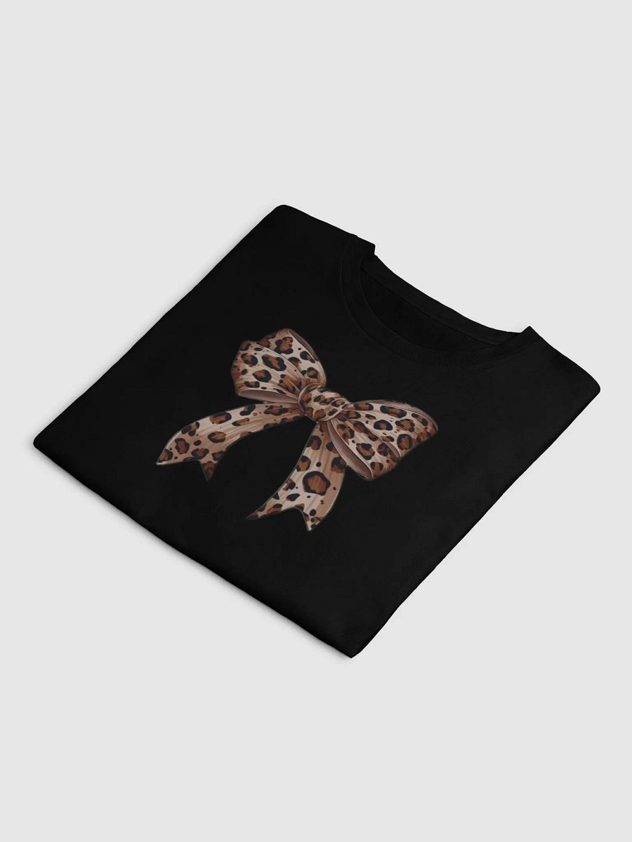 Women's Cheetah Bow Crop Top product image (28)